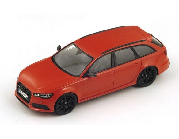 Spark Model S4458 AUDI RS6 2015 RED 1:43 Modellino