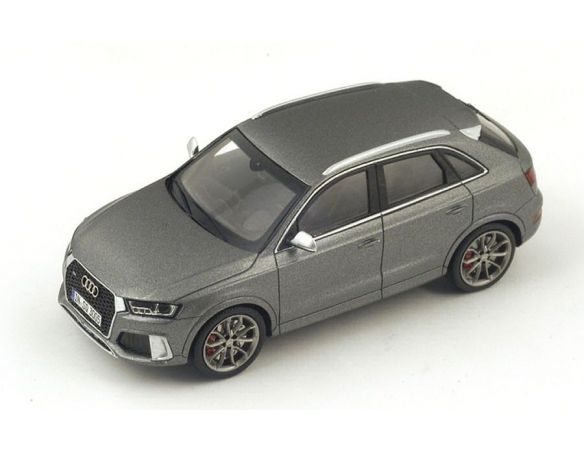 Spark Model S4457 AUDI RS Q3 2015 MATT SILVERGUN 1:43 Modellino