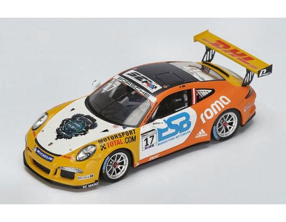 Spark Model S4697 PORSCHE CARRERA N.17 SUPERCUP CHAMPION 2015 PHILIPP ENG 1:43 Modellino