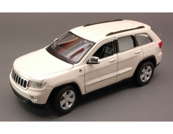 Maisto MI31205W JEEP GRAND CHEROKEE LAREDO 2011 WHITE 1:24 Modellino