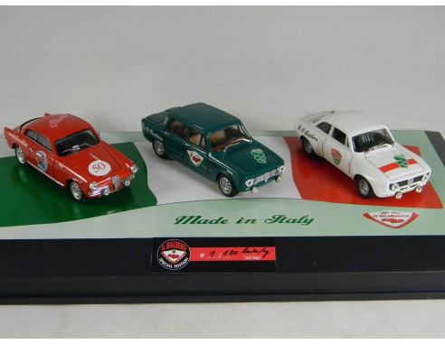 Club Bialbero MMCBA373 SET TRITTICO MERAVIGLIE Giulia Ti+Gtam+Giulietta Sprint