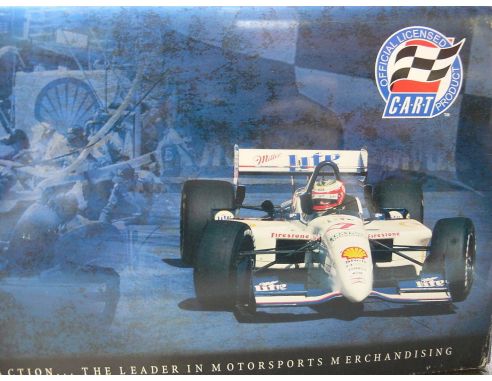 Action Max Papis 7 Miller Lite 1999 Reynard Cart 1:18 Modellino ScatolaRovinata