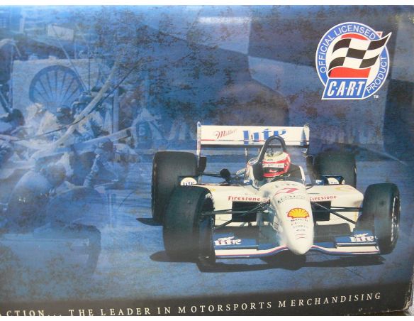 Action Max Papis 7 Miller Lite 1999 Reynard Cart 1:18 Modellino ScatolaRovinata