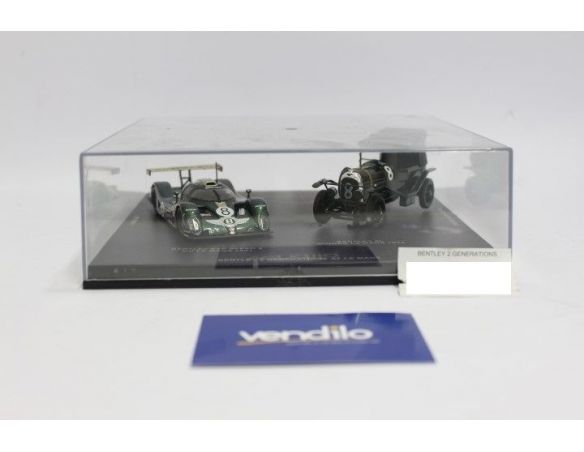 VITESSE LMC01 BENTLEY 2 GENERATION AT LE MANS 1:43 Modellino SCATOLA ROVINATA