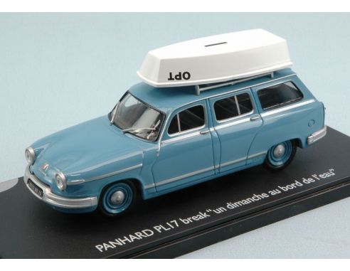 Eligor ELI101356 PANHARD PL17 BREAK UN DIMANCHE AU BORD DE L'EAU 1:43 Modellino