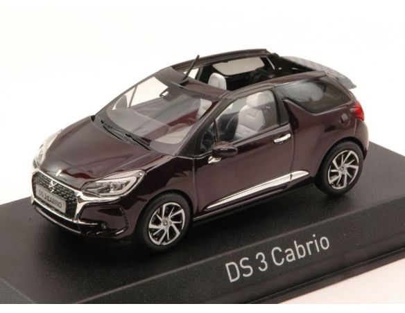 Norev NV155262 CITROEN DS 3 CABRIO 2016 WHISPER PURPLE 1:43 Modellino