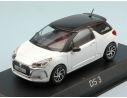 Norev NV155260 CITROEN DS 3 2016 PEARL WHITE W/BLACK ROOF 1:43 Modellino