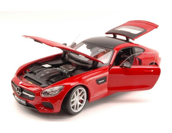 Maisto MI38131R MERCEDES AMG GT 2014 RED EXCLUSIVE SERIES 1:18 Modellino