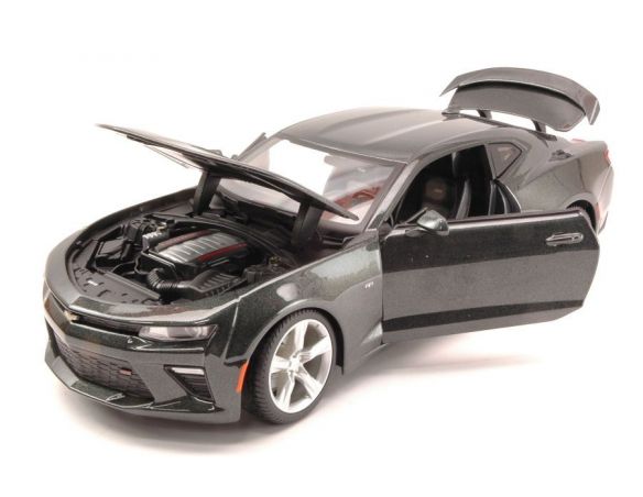 Maisto MI31689GR CHEVROLET CAMARO SS 2016 DARK METALLIC GREEN  1:18 Modellino