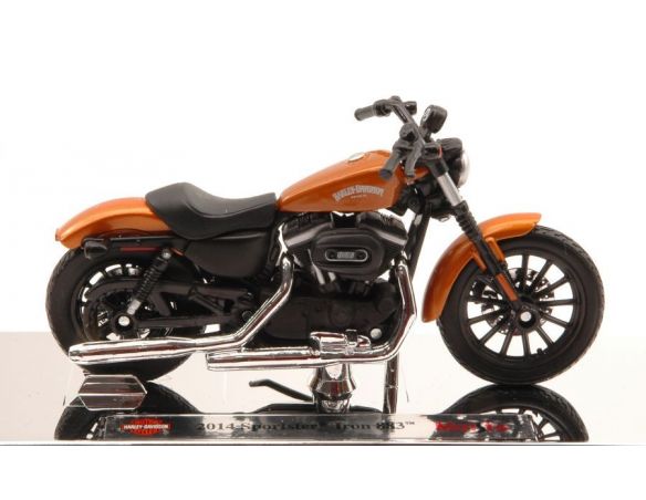 Maisto MI15963 HARLEY DAVIDSON SPORTSTER IRON 883 2014 1:18 Modellino