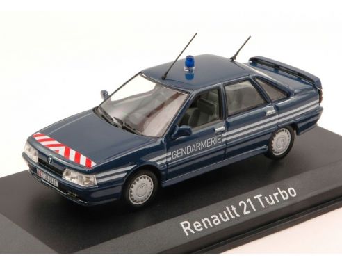 Norev NV512116 RENAULT 21 TURBO 1989 GENDARMERIE 1:43 Modellino