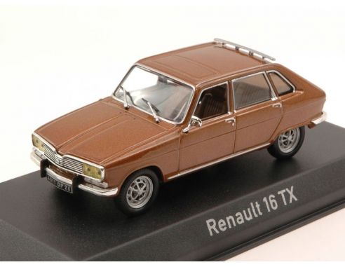 Norev NV511620 RENAULT 16 TX 1976 BROWN 1:43 Modellino