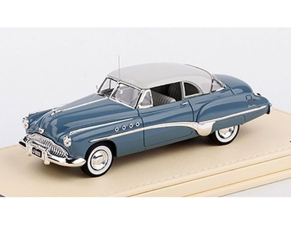 True Scale Miniatures TSM154307 BUICK ROADMASTER RIVIERA COUPE' 1949 CALVERT BLUE 1:43 Modellino