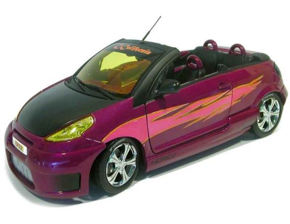 Norev NV181009 C3 Pluriel C-California Tuned Purple 1:18 Modellino