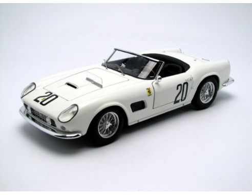 Hot Wheels T6931 FERRARI 250 GT CALIFORNIA Spider 69 No.20 1/18 scatola rovinata