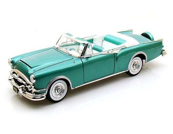 Yat Ming YM92798 PACKARD CARIBBEAN 1953 VERDE ACQUA 1:18 Modellino