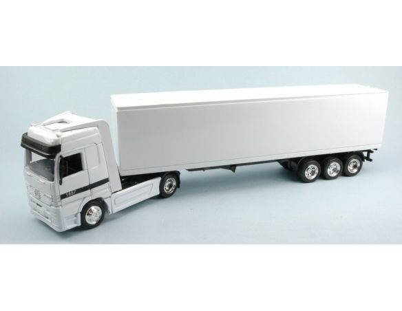 New Ray NY15113HSS CAMION MERCEDES CONTAINER WHITE 1:43 Modellino