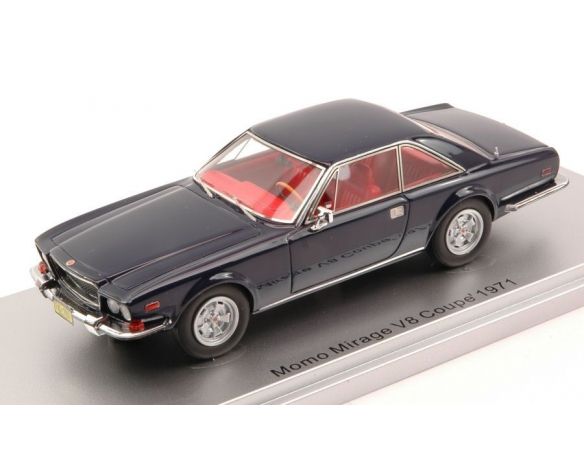 Kess Model KS43033901 MOMO MIRAGE V8 COUPE' 1971 NIGHT BLUE 1:43 Modellino