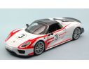 Bburago BU28009W PORSCHE 918 WEISSACH PACKAGE N.3 2013 0-100 2,6 sec 1:24 Modellino