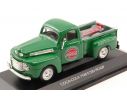 Motorcity Classics MCC467431 FORD PICK UP 1948 W/2 BOTTLE CASES GREEN COCA COLA 1:43 Modellino