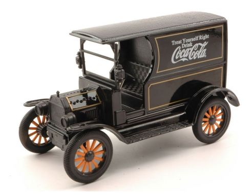 Motorcity Classics MCC449104 FORD MODEL T 1917 BLACK COCA COLA 1:24 Modellino