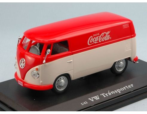 Motorcity Classics MCC439827 VW T1 TRANSPORTER 1962 RED/CREAM COCA COLA 1:43 Modellino