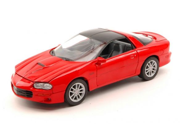 Welly WE2424 CHEVROLET CAMARO SS 2002 RED 1:24 Modellino