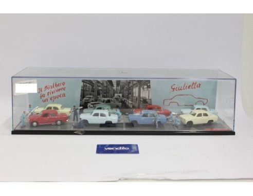 Club Bialbero CAT. MONT. GIULIETTA 5 MOD + 3 SCO + 9 MECC COFANETTO Modellino