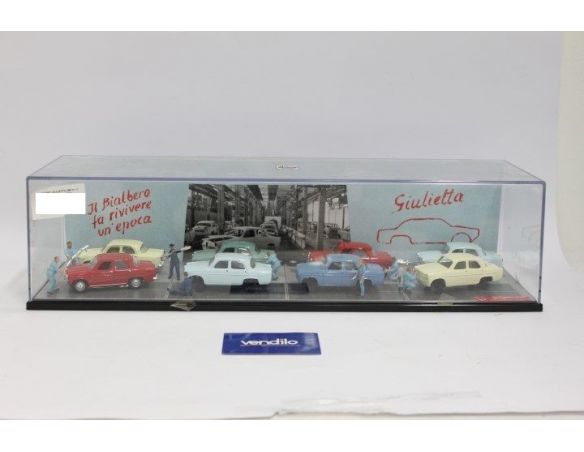 Club Bialbero CAT. MONT. GIULIETTA 5 MOD + 3 SCO + 9 MECC COFANETTO Modellino