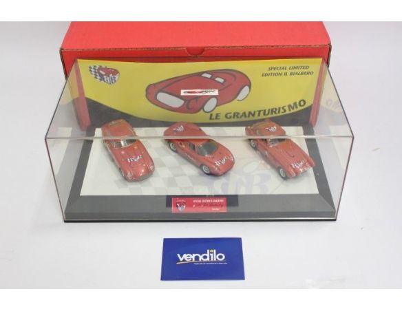 Bialbero GT/241 ALFA ROMEO F340+F375MM+250LM LE GRANTURISMO COFANETTO Modellino