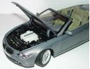 Kyosho BMW SERIE 6 CABRIO E64 2004 - 2010 GREY 1:18 Modellino