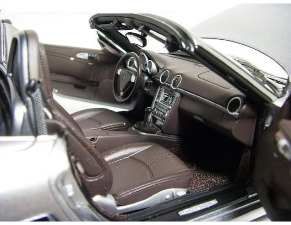 Kyosho WAP02128115 PORSCHE BOXSTER S GREY HIGH END 1:18 Modellino