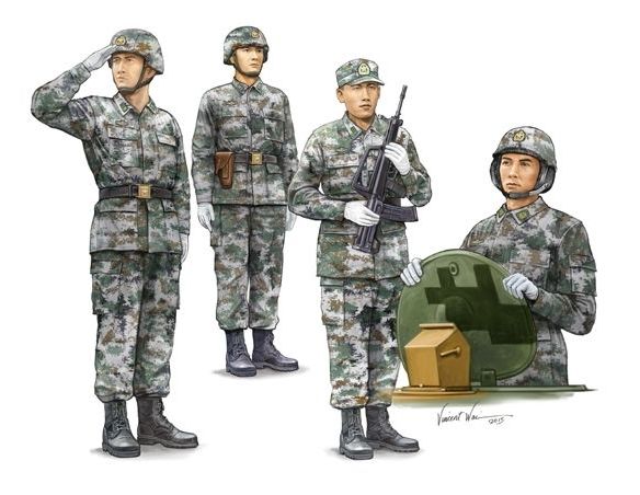 Trumpeter TP0431 PLA TANK CREW KIT 1:35 Modellino