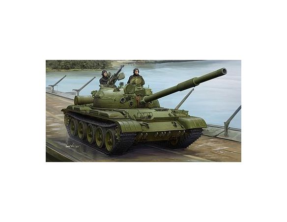 Trumpeter TP1552 CARRO RUSSIAN T-62 MOD.1975 MOD.1972 + KTD2 KIT 1:35 Modellino