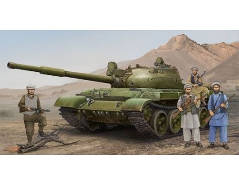 Trumpeter TP1551 CARRO RUSSIAN T-62 MOD.1975 MOD.1962 + KTD2 KIT 1:35 Modellino