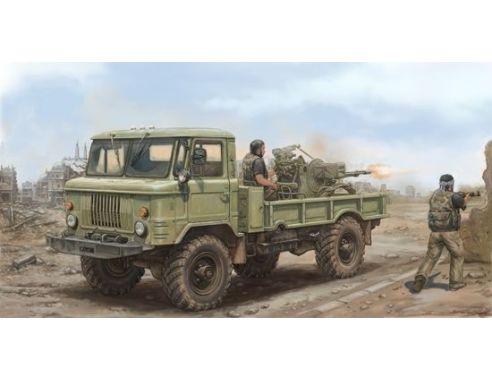Trumpeter TP1017 RUSSIAN GAZ-66 LIGHT TRUCK KIT 1:35 Modellino