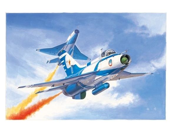 Trumpeter TP2862 AEREO J-7GB FIGHTER KIT 1:48 Modellino