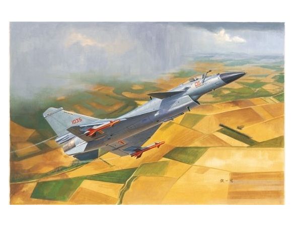 Trumpeter TP1651 AEREO CHINESE J-10B KIT 1:72 Modellino