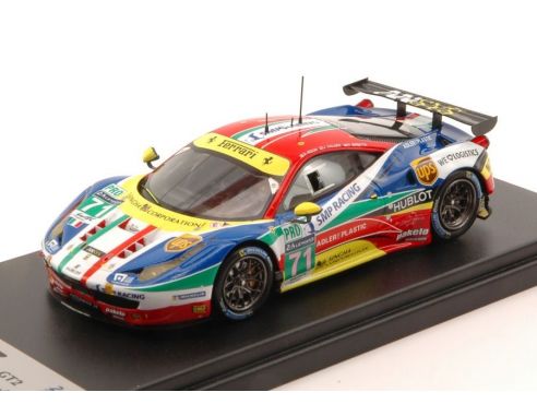 Looksmart LSLM025 FERRARI 458 GT2 N.71 21th LM 2015 RIGON-CALADO-BERETTA 1:43 Modellino