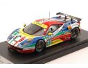 Looksmart LSLM025 FERRARI 458 GT2 N.71 21th LM 2015 RIGON-CALADO-BERETTA 1:43 Modellino