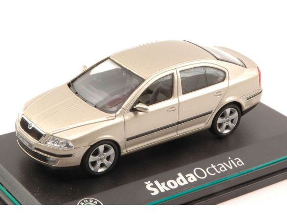 Abrex AB001Y SKODA OCTAVIA 2004 SAHARA BEIGE METALLIC 1:43 Modellino