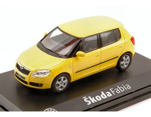 Abrex AB008GE SKODA FABIA II 2007 SPRINT YELLOW 1:43 Modellino