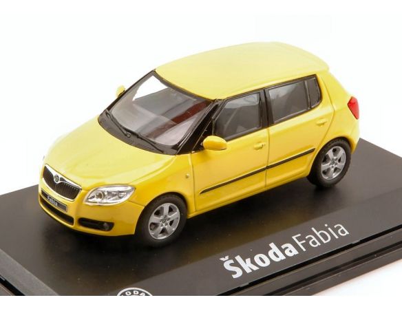 Abrex AB008GE SKODA FABIA II 2007 SPRINT YELLOW 1:43 Modellino