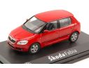 Abrex AB008B SKODA FABIA II 2007 RED CORRIDA 1:43 Modellino