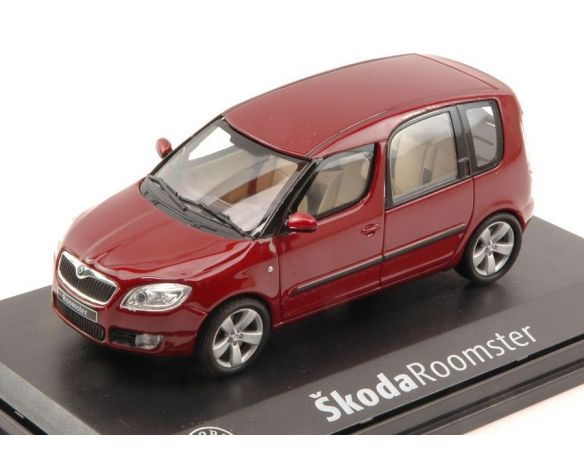 Abrex AB007J SKODA ROOMSTER 2006 RED FLAMENCO 1:43 Modellino