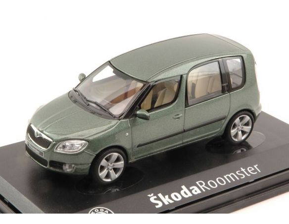 Abrex AB007HH SKODA ROOMSTER 2006 OLIVE GREEN METALLIC 1:43 Modellino