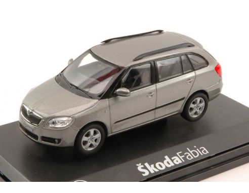 Abrex AB009YB SKODA FABIA COMBI II 2007 CAPPUCCINO BEIGE METALLIC 1:43 Modellino