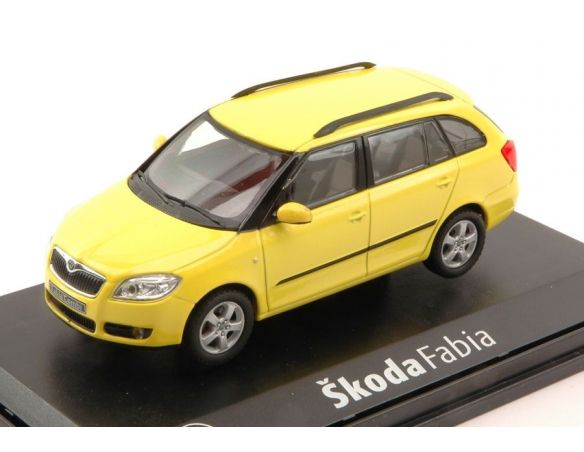 Abrex AB009GE SKODA FABIA COMBI II 2007 SPRINT YELLOW 1:43 Modellino