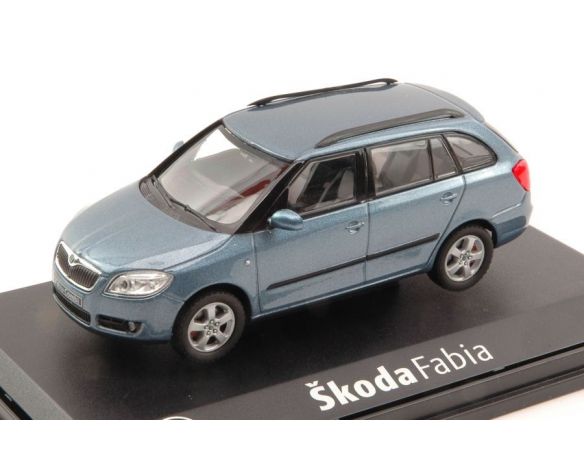 Abrex AB009CE SKODA FABIA COMBI II 2007 SATIN GREY METALLIC 1:43 Modellino