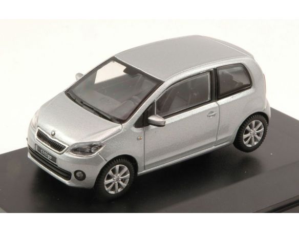 Abrex AB021AB SKODA CITIGO 3 DOORS 2011 SILVER BRILLANT METALLIC   1:43 Modellino